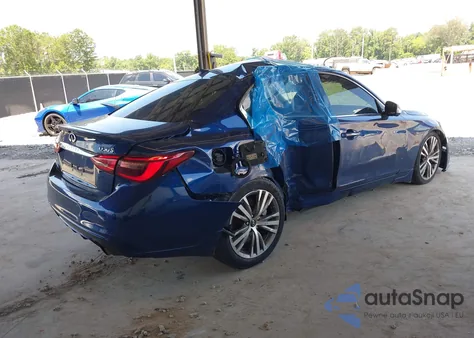 2019 Infiniti Q50 3.0T Sport z USA, uszkodzony, nr VIN JN1EV7AP9KM516397
